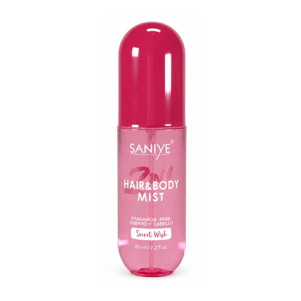 2 in 1 bair & body mist - saniye pink scent