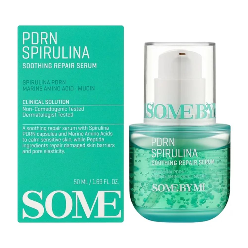 Sérum reparador calmante con espirulina - somebymi 50ml