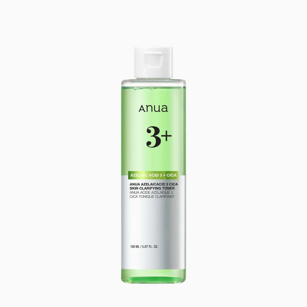 Azelaic 3+ cica skin clarifying toner - anua 250ml