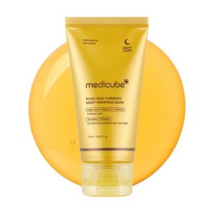 Kojic acid turmeric night wrapping mask - medicube 75ml