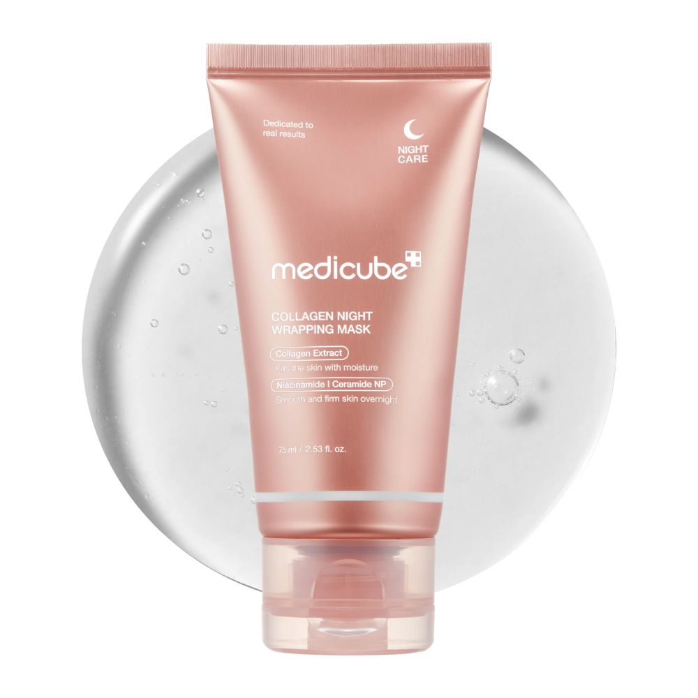 Collagen night wrapping mask - medicube 75ml