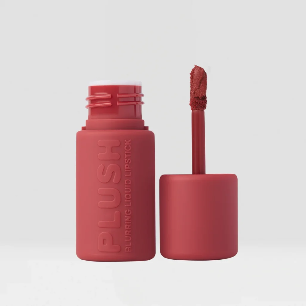 Plush blurring liquid lipstick - beauty creations wineberry whip
