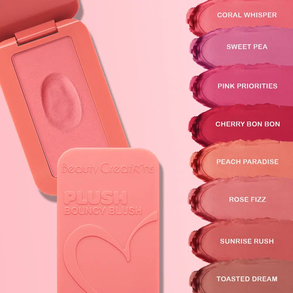 Plush bouncy blush - beauty creations sweet pea - Image 2