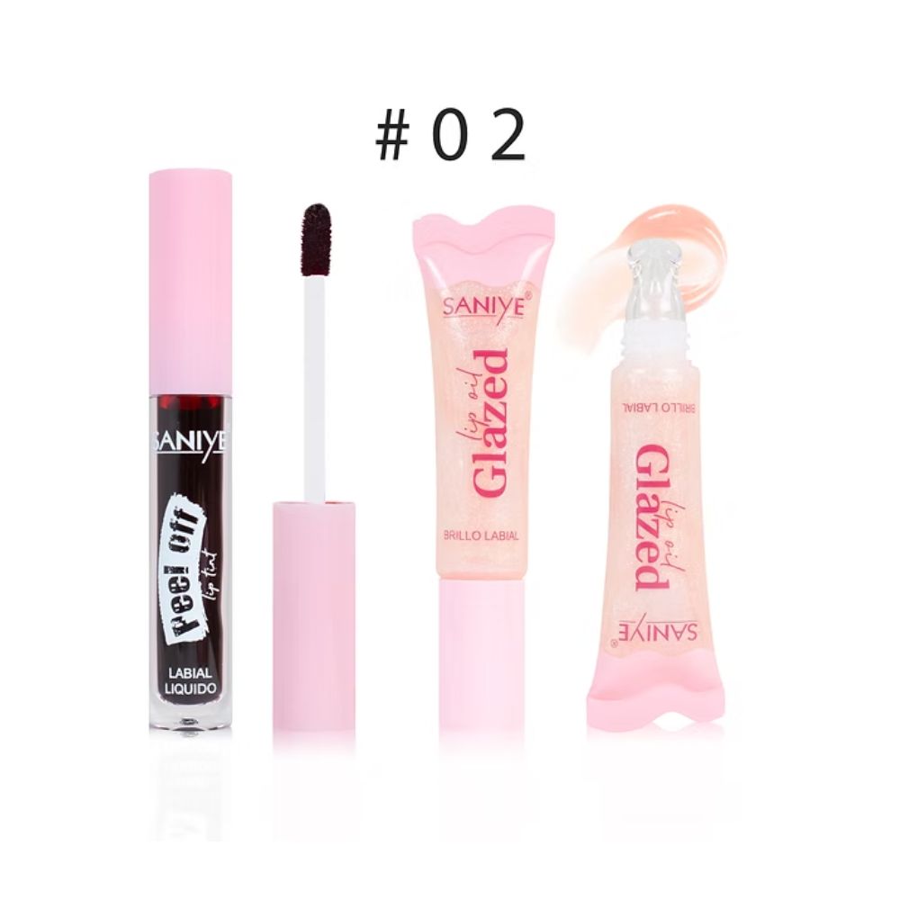 Tinta para labios + lip oil - saniye