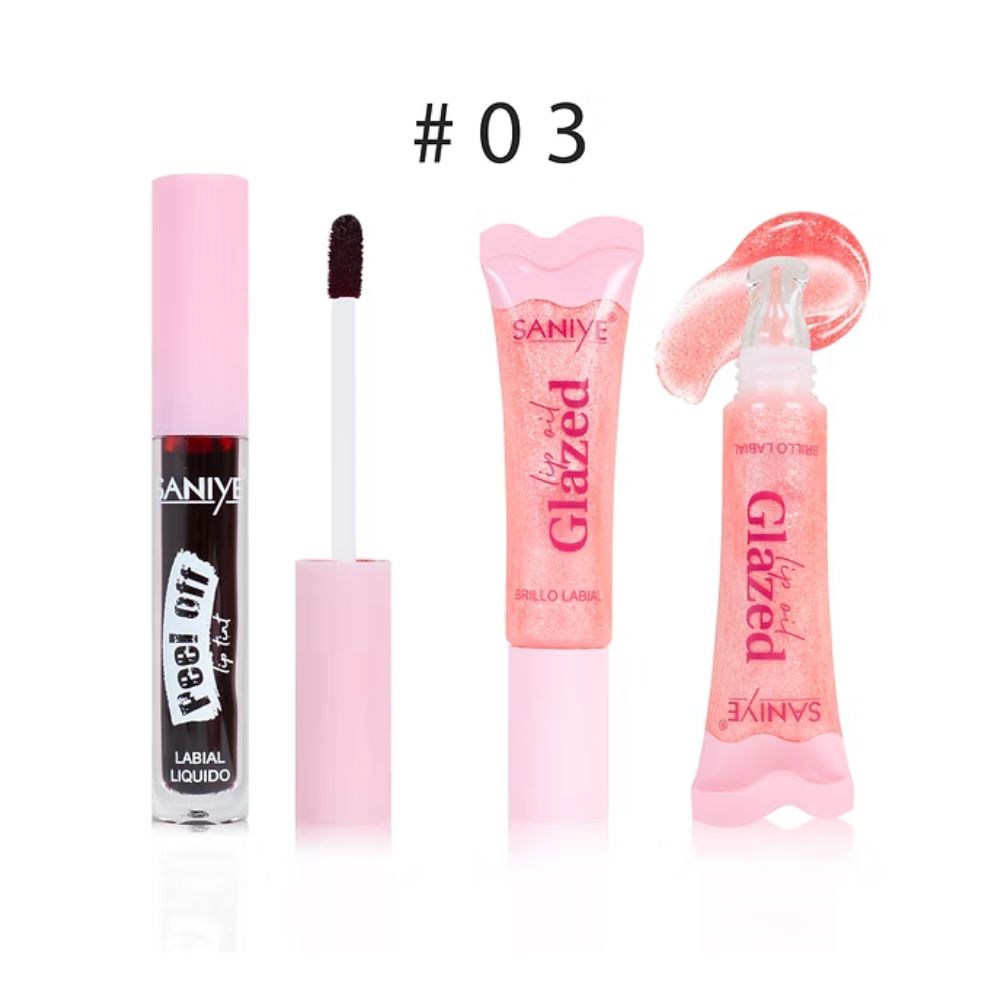 Tinta para labios + lip oil - saniye