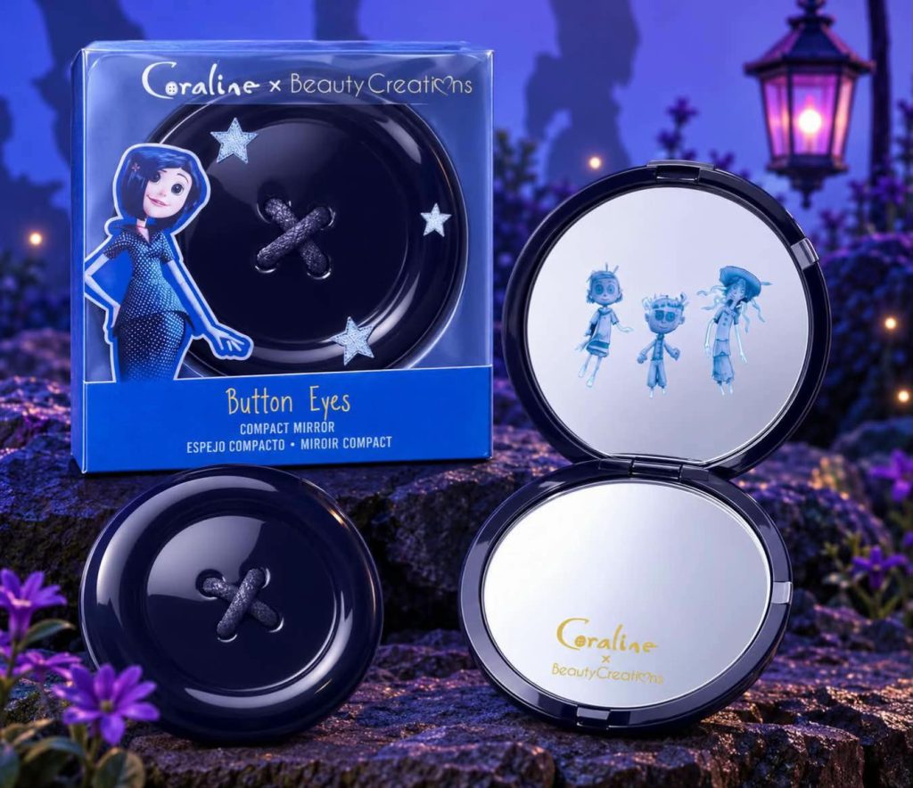Coraline espejo de botón - beauty creations