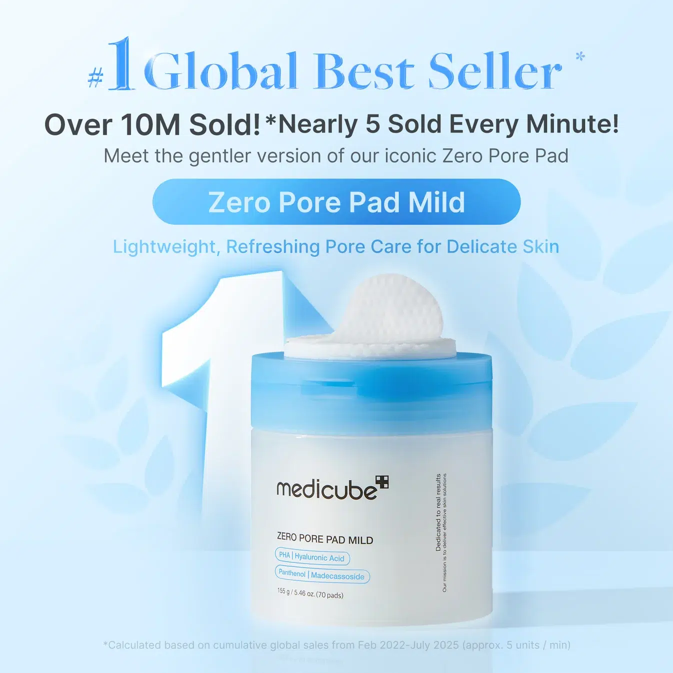Zero pore pad mild - medicube 155ml - Image 3