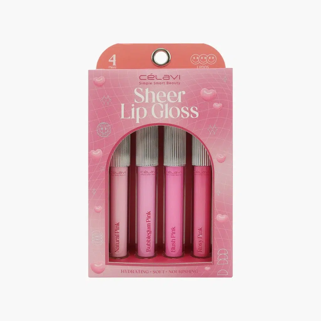 Sheer lip gloss - celavi