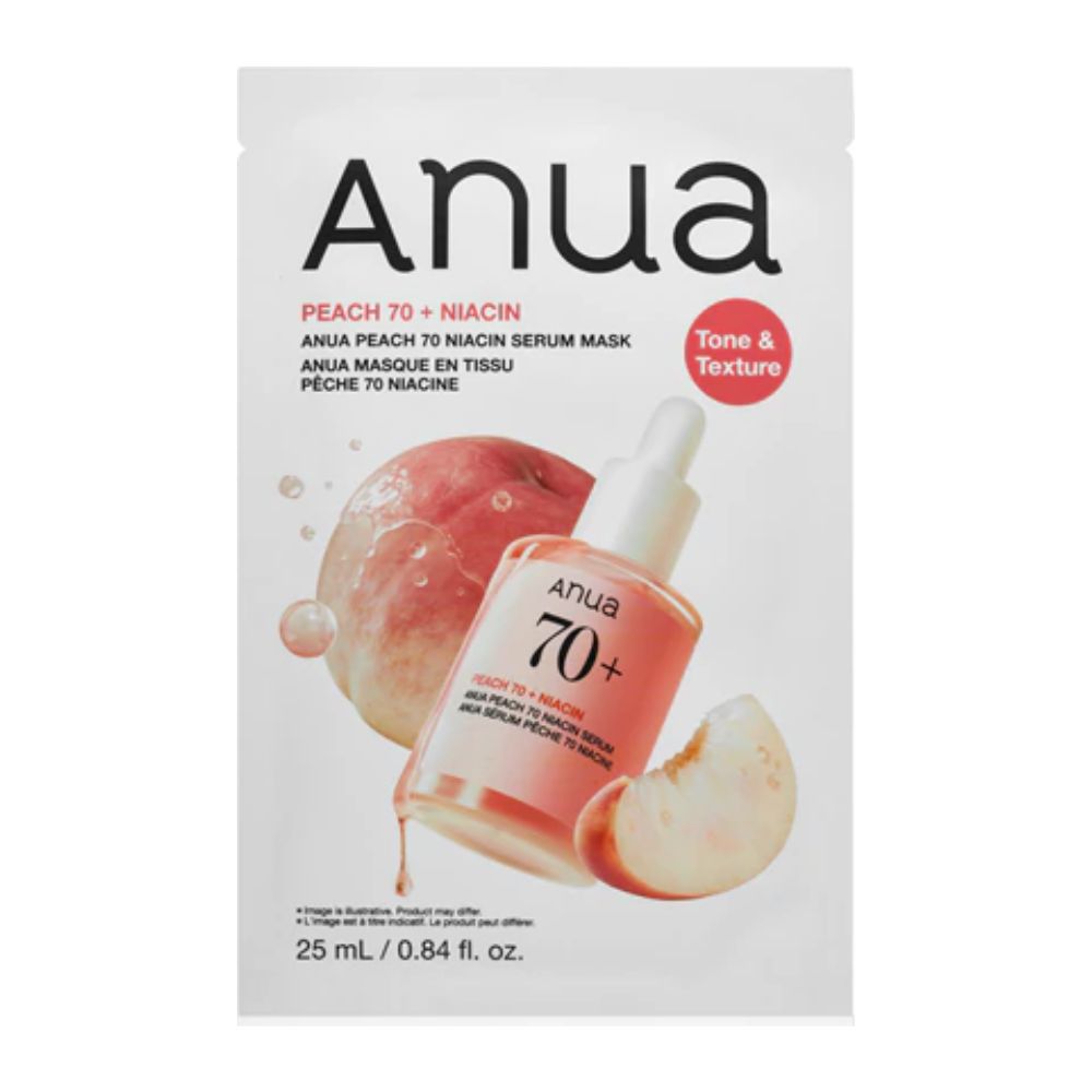 Mascarilla con niacina - anua 25ml