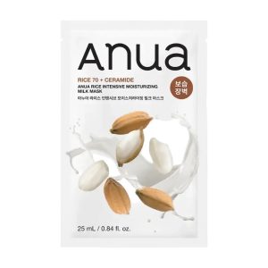 Mascarilla con rice care - anua 25ml
