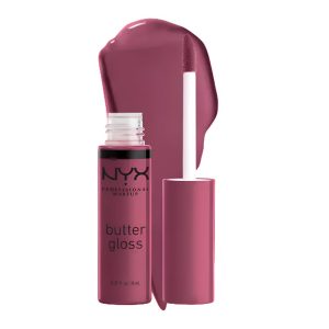 Brillo de labios no pegajoso butter gloss - nyx cranberry pie