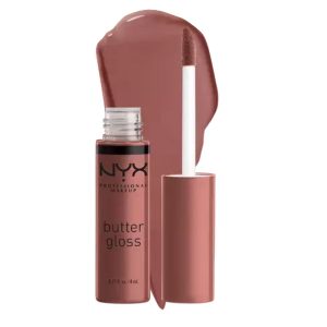 Brillo de labios no pegajoso butter gloss - nyx spiked toffee