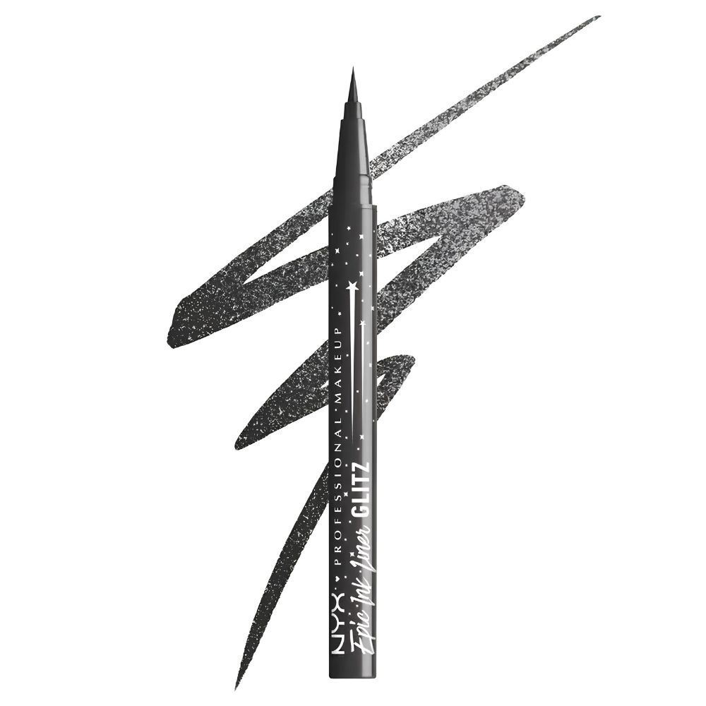 Delineador liquido ink - nyx graphite glitz