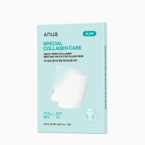 Parches de 99% colágeno - anua para cuello