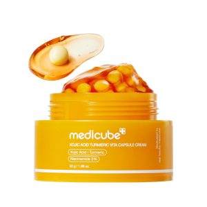 Crema con capsulas iluminadoras de curcuma - medicube 53g